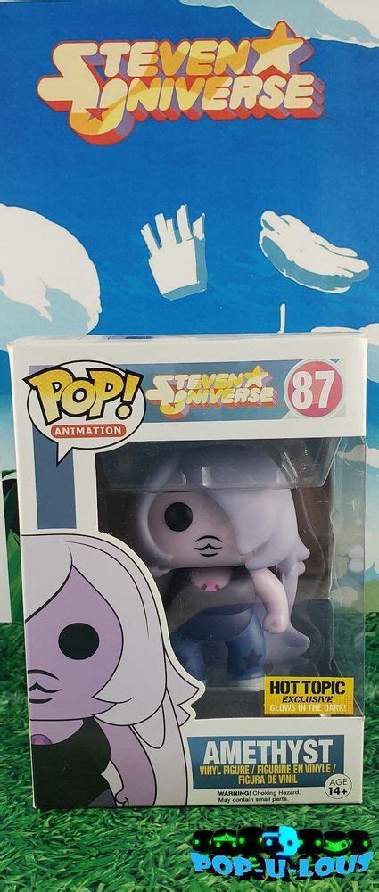 Funko Pop Animation Steven Universe Amethyst Hot Topic Exclusive Funko Pop Vinyl Vinyl