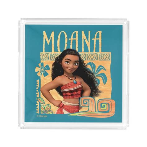 Moana Find Your Way Acrylic Tray Zazzle Moana Disney Moana Disney