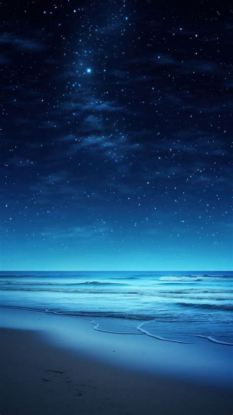 Sea night beach sky design | Premium Photo - rawpixel