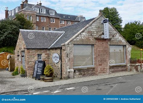 Crofters Cafe On The Seafront Rosemarkie Fortrose Scotland