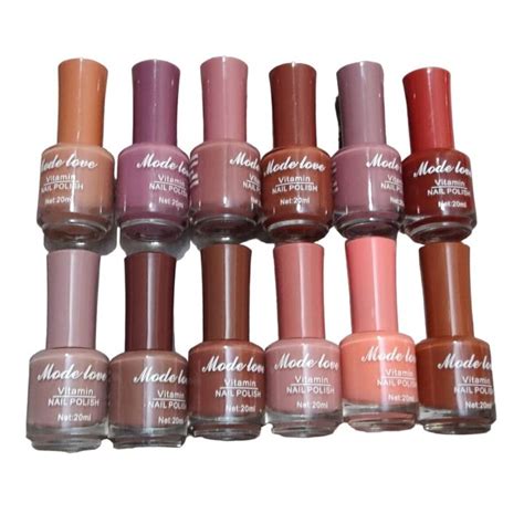 Nude Shade Nail Polish 12pcs Daraz Pk