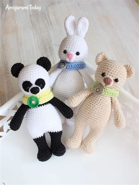 Панда-обнимашка - схема вязания игрушки | Amigurumi pattern, Amigurumi ...