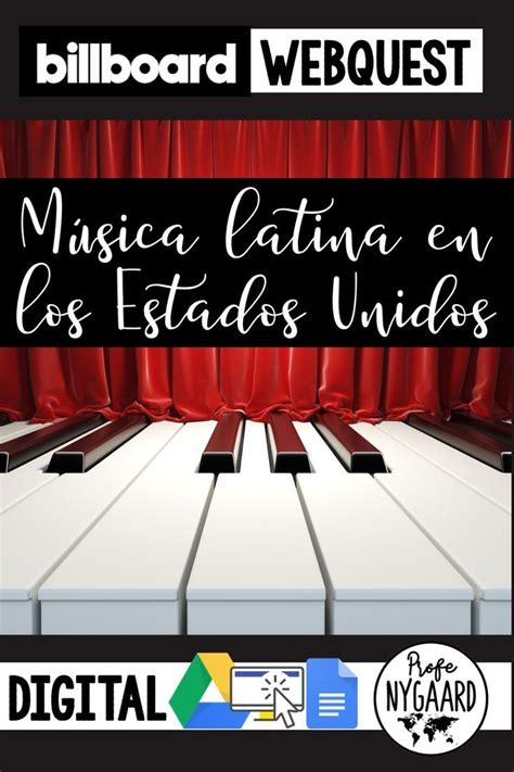Billboard Webquest M Sica Latina En Los Estados Unidos Digital Version Billboard Webquest