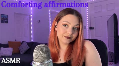 Asmr Watch This If You Need Comforting ️ Positive Affirmations