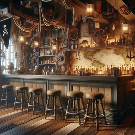 thrift pirate bar decor  epic diy finds  transform  commercial