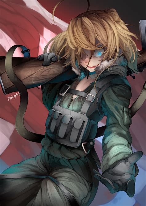 Artstation Tanya Von Degurechaff Youjo Senki