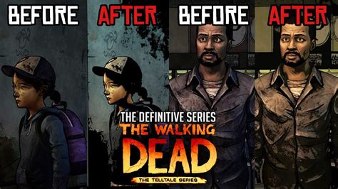 NEW Screenshots / Comparison - The Walking Dead The Telltale Definitive ...