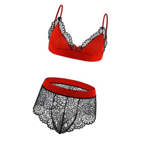 Mens See Through Sissy Femboy Lingerie Set Sissy Lingerie Etsy