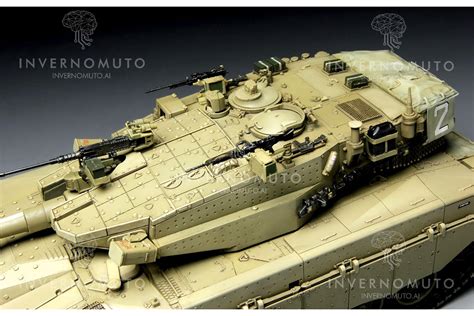 TS 005 Meng Models Merkava Mk 3 BAZ W Nochri Dalet Mine Roller System