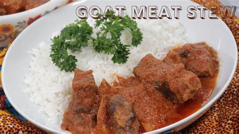 THE BEST GOAT MEAT STEW RECIPE EVER Sauce De Mouton YouTube