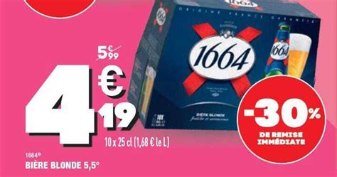 Promo Bi Re Blonde Chez Aldi Icatalogue Fr