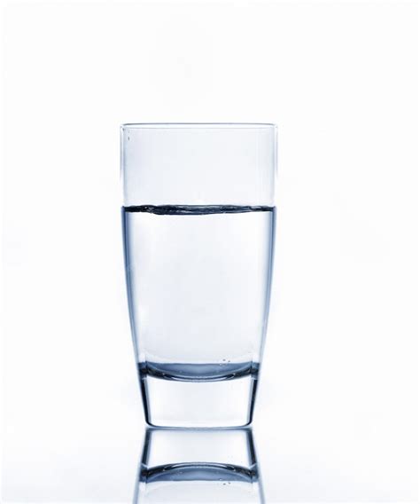 Premium Photo Water On Glass Isolated