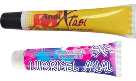 Lubrigel Anal Comestible Sabor Uva Anal Xtasi Benzocaína Meses sin interés