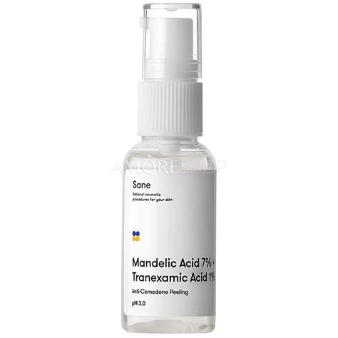 Sane Mandelic Acid 7 Tranexamic Acid 1 Face Peeling With Mandelic