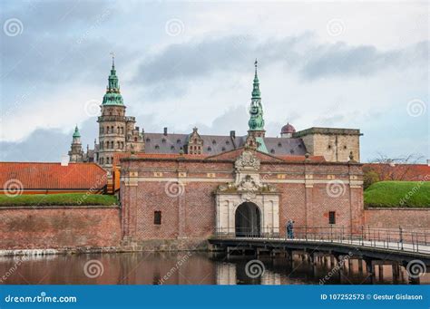 Kronborg castle in Denmark stock image. Image of europe - 107252573