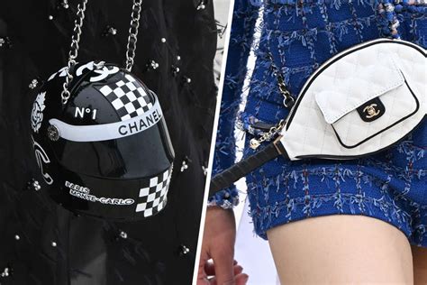 Chanel представил сумки в виде теннисных ракеток и мотоциклетных шлемов ...
