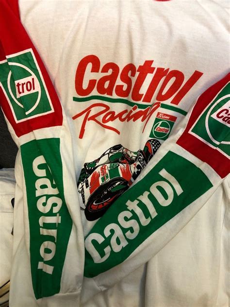 Vintage Castrol 90s Men S Fashion Tops Sets Formal Shirts On Carousell