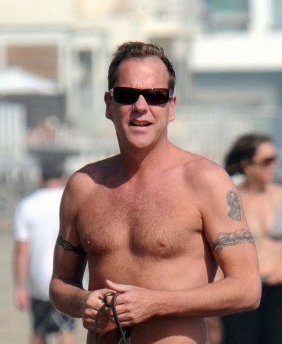 Image Detail For Kiefer Sutherland Looking Hot Shirtless On The Beach