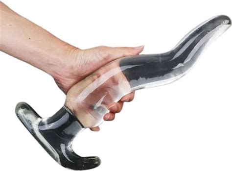 XXL JUMBO Transparante Plug Anaal En Vaginaal Buttplug XXL Dildo Unieke Bol