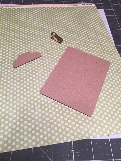 GSL Cuts: Spring Mini Clipboard by Sandy Trefger