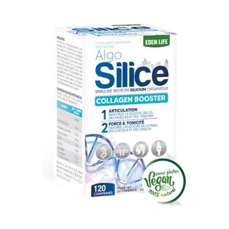 Algo Silice Comprimes Eden Life Tunisie Bio