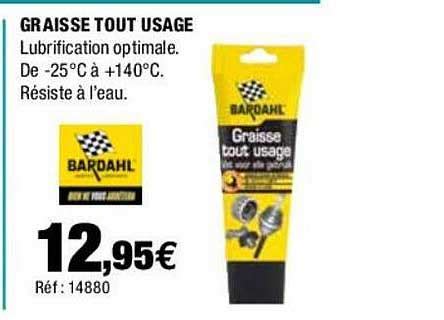 Promo Graisse Tout Usage Bardahl Chez Autobacs ICatalogue Fr