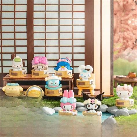 Miniso Miniso Sanrio Characters Mini Hot Spring Blind Box For Sale Australia New Collection