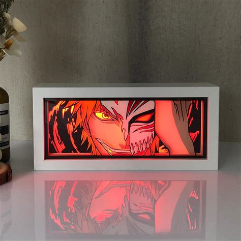 Anime Led Light Boxpapercut Anime Light Boxhandmade Manga Paper