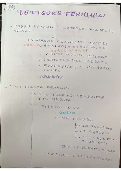 Eugenio Montale Le figure femminili - Italiano (letteratura) - Studocu