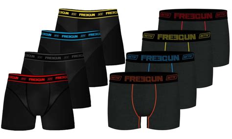 Jusqu Lot De Boxers Aktiv Ou Aktiv Ultra D De Freegun Pour