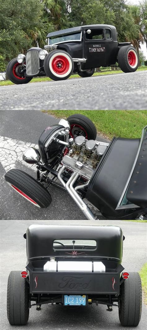 1928 Ford Model A Pickup Hot Rod California Built Custom Ford