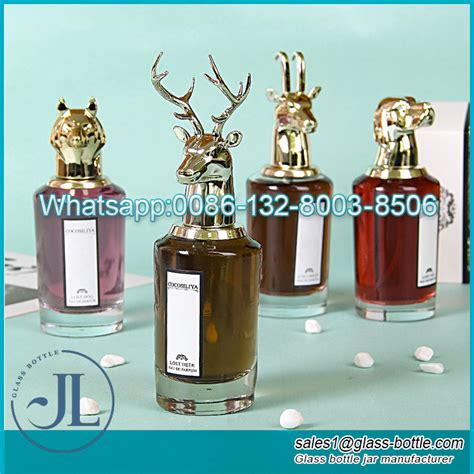Custom Luxury Perfume Bottle Fancy Perfume Spray Glass Bottle 80ml