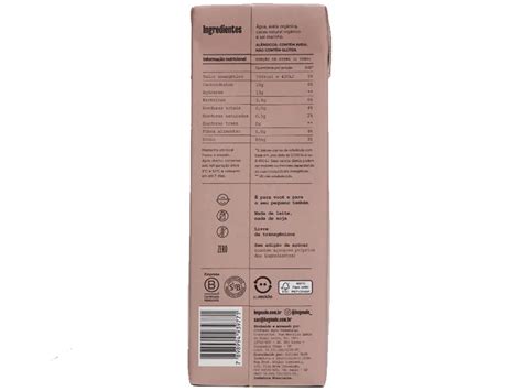 Bebida De Aveia Org Nica Cacau Nude L Mercadodatia