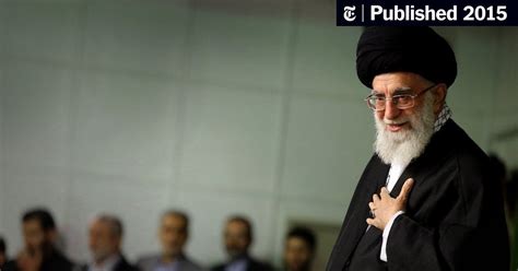 Supreme Leader Doubts Talks Will End Iran Sanctions - The New York Times