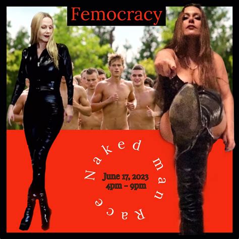 Dictatress On Twitter FEMOCRACY LOS ANGELES Field Day Event NAKED