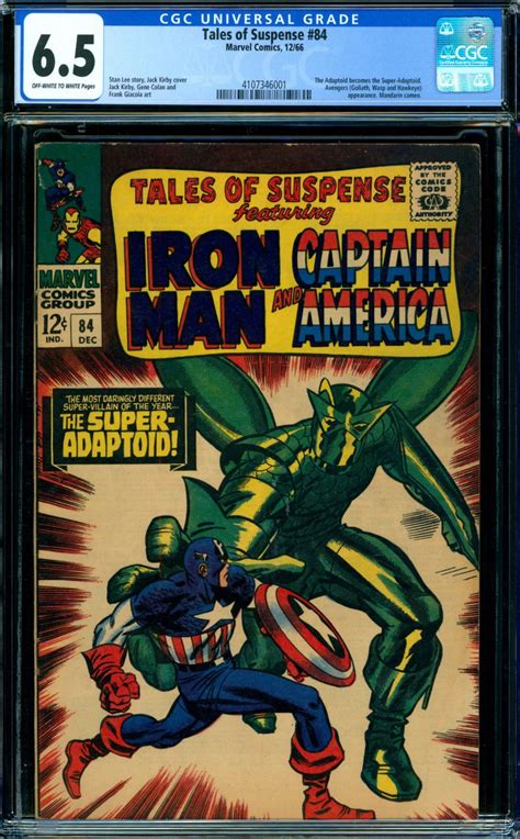 Comicconnect Tales Of Suspense 1959 68 84 Cgc Fn 65