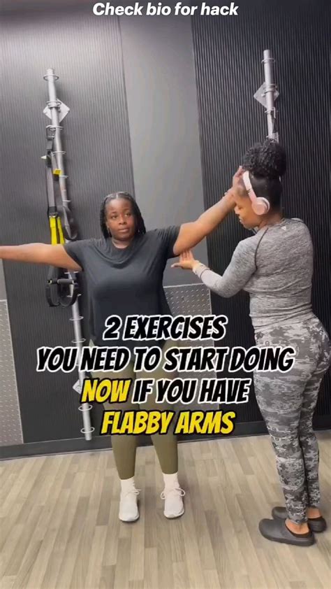 2 EXERCISES YOU NEED TO START DOING NOW IF YOU HAVE FLABBY ARMS In