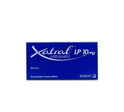 Xatral Lp 10mg Tablet 30 S Uses Formula Side Effects