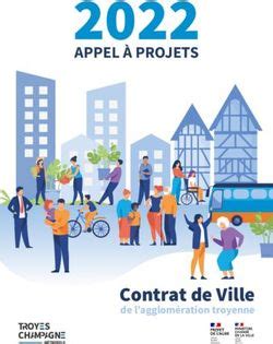 2022 Contrat de Ville de l agglomération troyenne Troyes Champagne