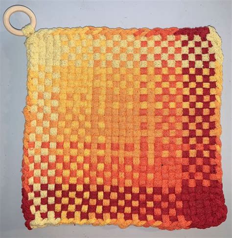Handmade Potholders Extra Large Cotton Inch Pro Sized Color Variety Hostess Gift Hot