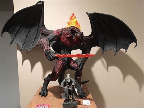 Lord Of The Rings Neca Balrog Electronic Figure 25 6141200