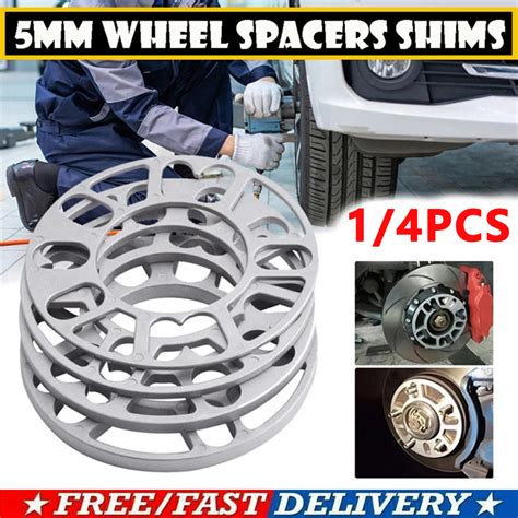 Mm Alloy Aluminum Wheel Spacers Shims Spacer For Stud Car