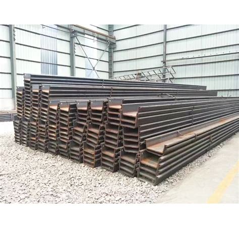Hot Selling Sheet Pile Hot Rolled Type SY SY Steel Sheet Pile China Hot Selling Sheet