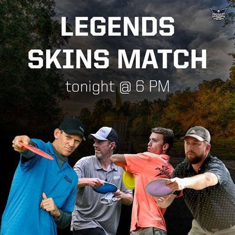 The Legends Skins Match Tonight At Winthrop Arena Featuring Usdgc