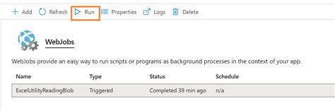Utilizing Azure Blob And WebJob To Convert Excel Files To Flat File Format