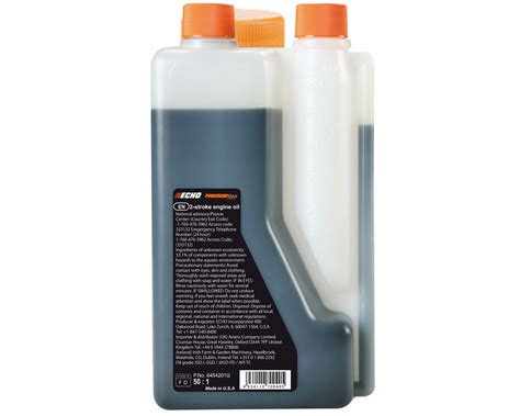 Echo Power Blend Gold 2-Stroke Engine Oil - 1 Litre Metered