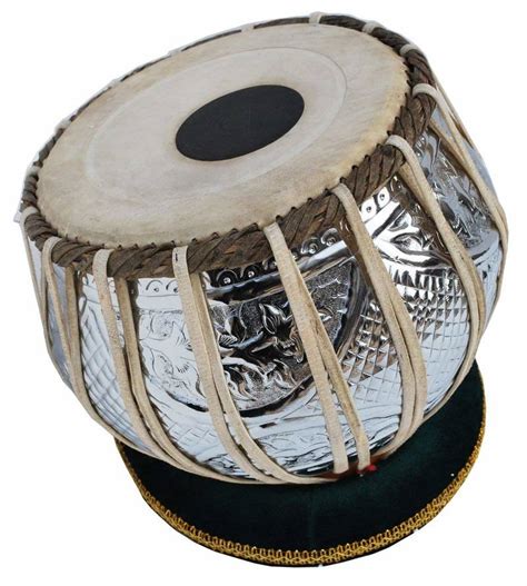 Tabla Drum Set 4kg Copper Bayan Chrome Finish Sheesham Wood Dayan