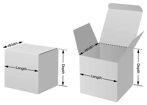 Box Dimension Guidelines For Packaging Tps Printing