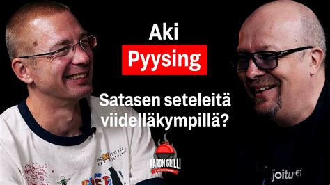 Satasen seteleitä viidelläkympillä Aki Pyysing YouTube