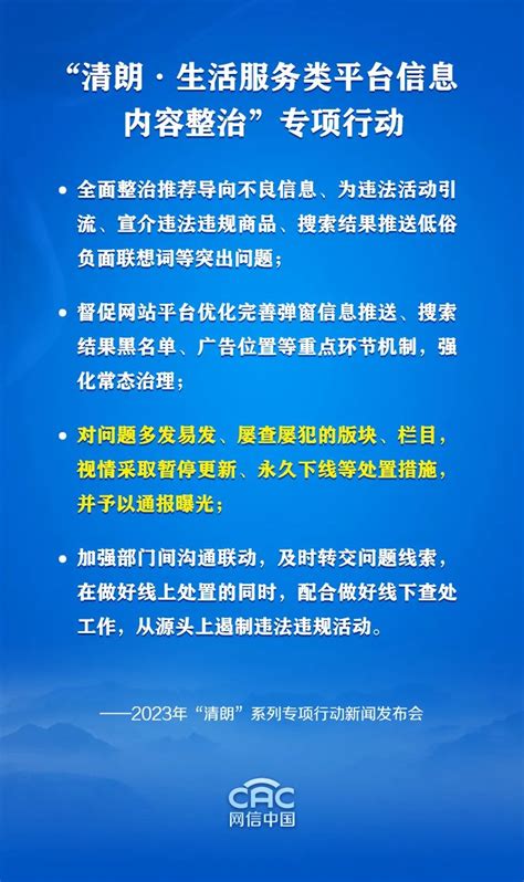 2023年“清朗”行动重拳整治9大网络生态突出问题 山东邮政分公司